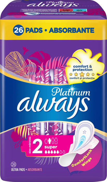 Дамски превръзки Platinum, 26 бр