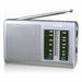 AM / FM радио Haeger PR-BIB.001A Сив
