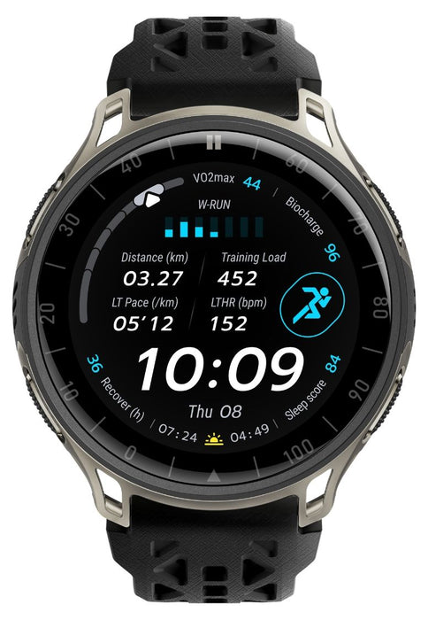 Смарт часовник Amazfit - Cheetah 2 Pro, 1.32'', черен