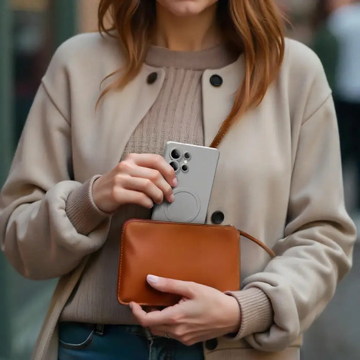 AmazingThing Minimal Air Case с магнитен пръстен за Samsung