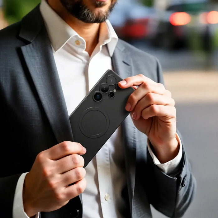 AmazingThing Minimal Air Case с магнитен пръстен за Samsung