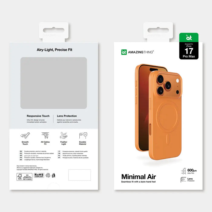 AmazingThing Minimal Air Case за iPhone 17 Pro Max