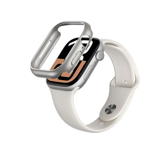 AmazingThing Minimal Case за Apple Watch 46mm – сребрист