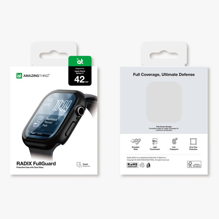 AmazingThing Radix Glass протектор за екран с калъф