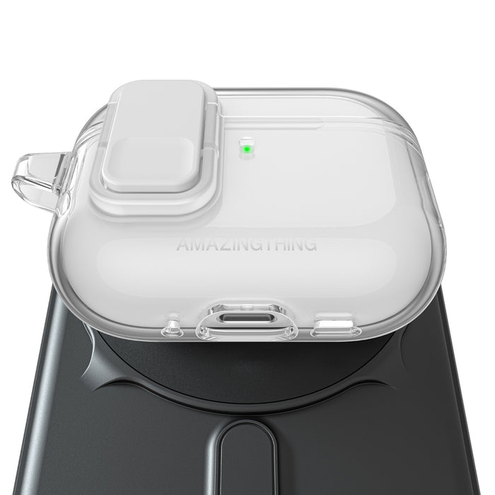 Прозрачен минималистичен калъф AmazingThing за AirPods Pro 3