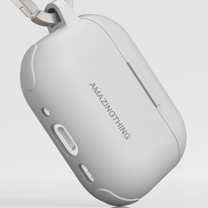 AmazingThing Omni Case Titan за AirPods Pro 3 - бял
