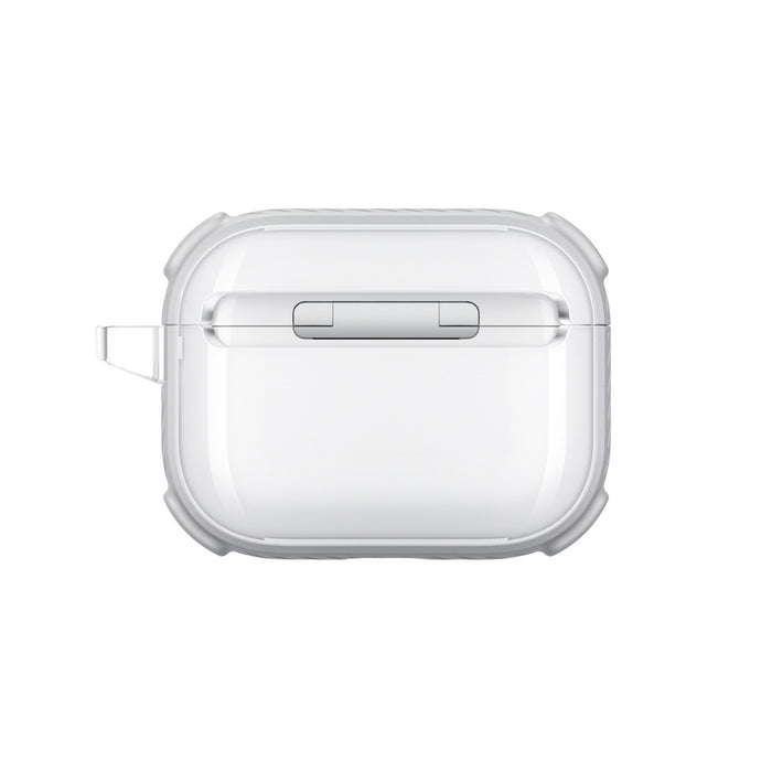 Калъф AmazingThing Titan Pro Mag Clear за AirPods Pro 3 - бял
