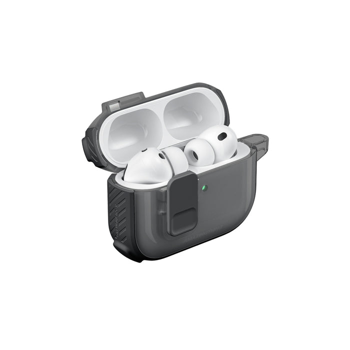 Калъф AmazingThing Titan Pro Mag Clear за AirPods Pro 3 - черен