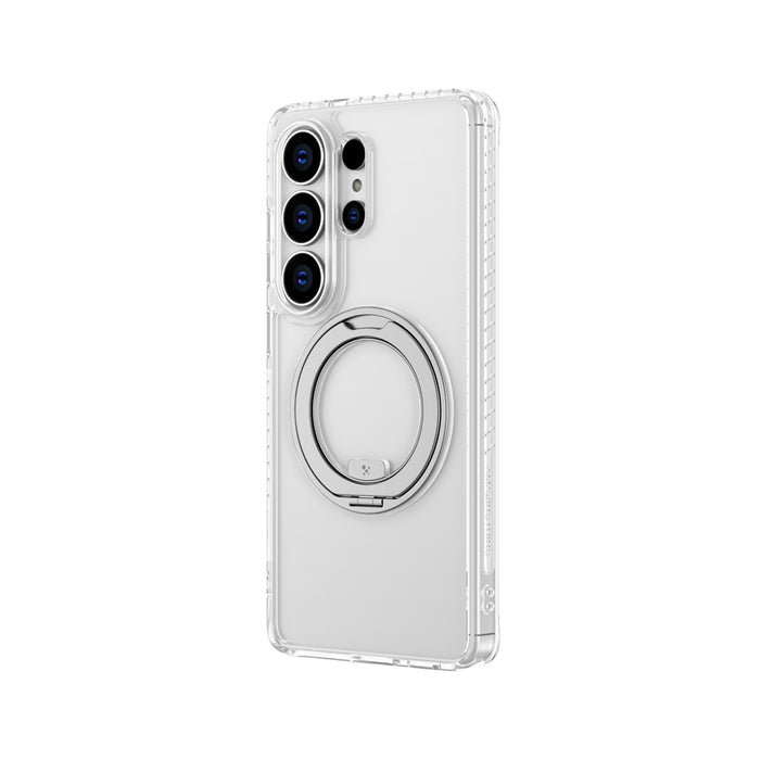 Калъф AmazingThing Titan Pro MagSpin, устойчив на изпускане, за Samsung S26 Ultra, съвместим с MagSafe - прозрачен