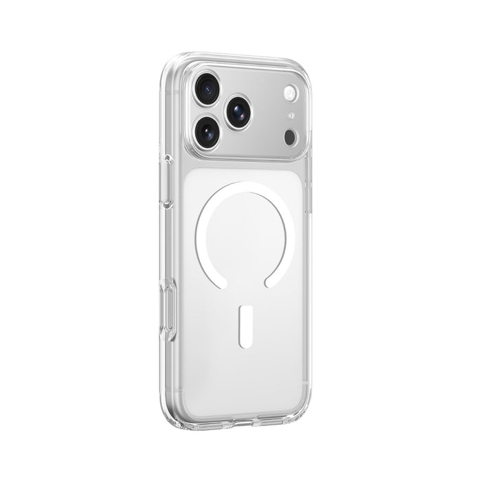 Кейс AmazingThing с минималистично увеличение и леща за iPhone 17 Pro Max - прозрачен
