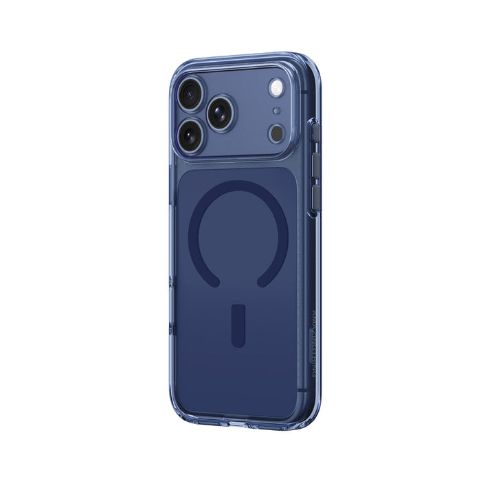Кейс AmazingThing с минималистично увеличение и леща за iPhone 17 Pro Max - син