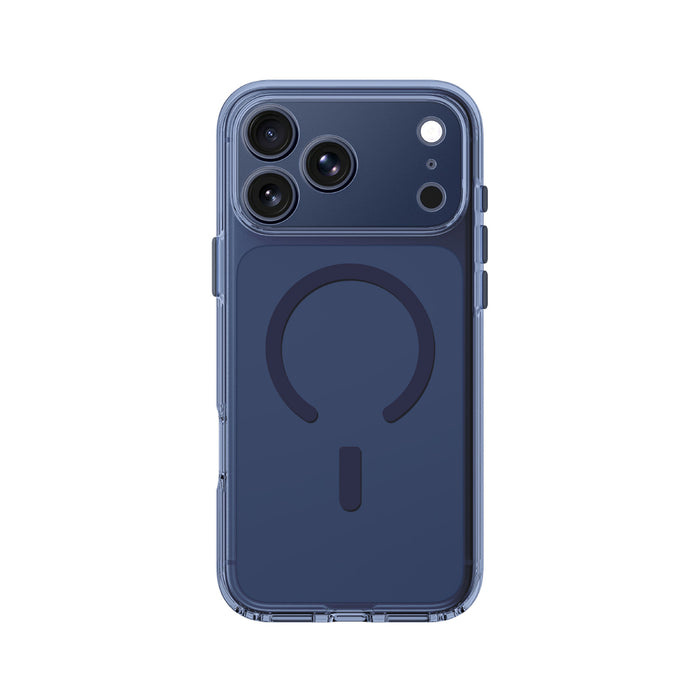 Кейс AmazingThing с минималистично увеличение и леща за iPhone 17 Pro Max - син