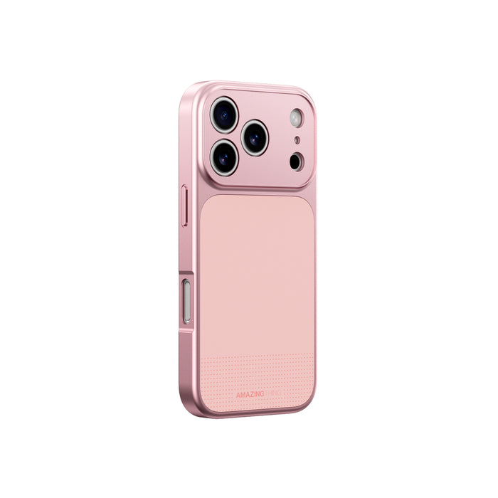 Калъф AmazingThing Minimal Mag Full Cover за iPhone 17 Pro Max - розов