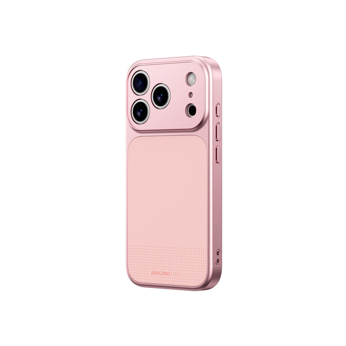 Калъф AmazingThing Minimal Mag Full Cover за iPhone 17 Pro Max - розов