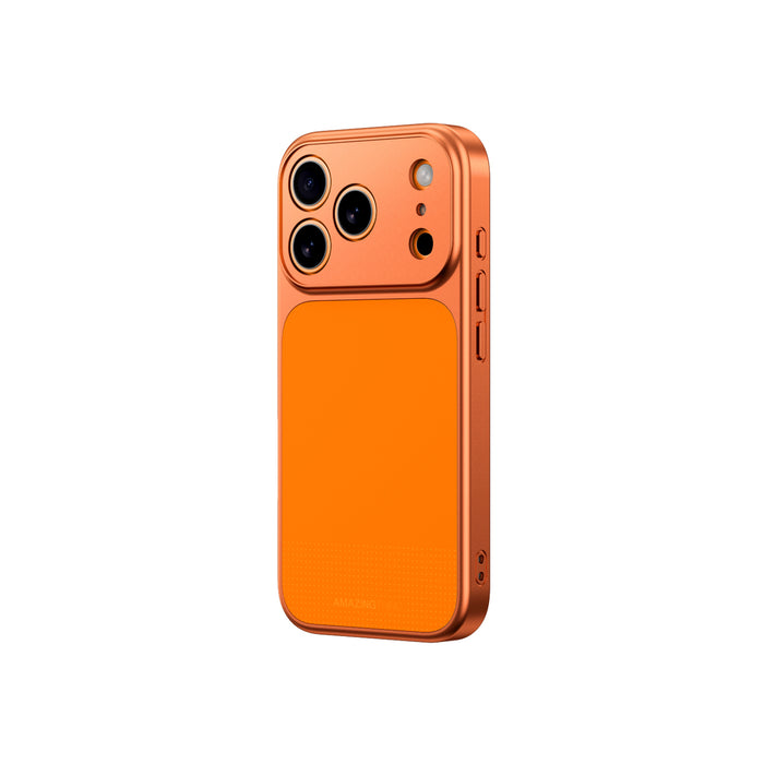 Калъф AmazingThing Minimal Mag Full Cover за iPhone 17 Pro Max - оранжев