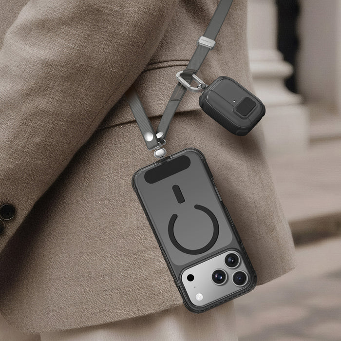 Магнитна каишка за телефон AmazingThing Titan MagStrap - черна