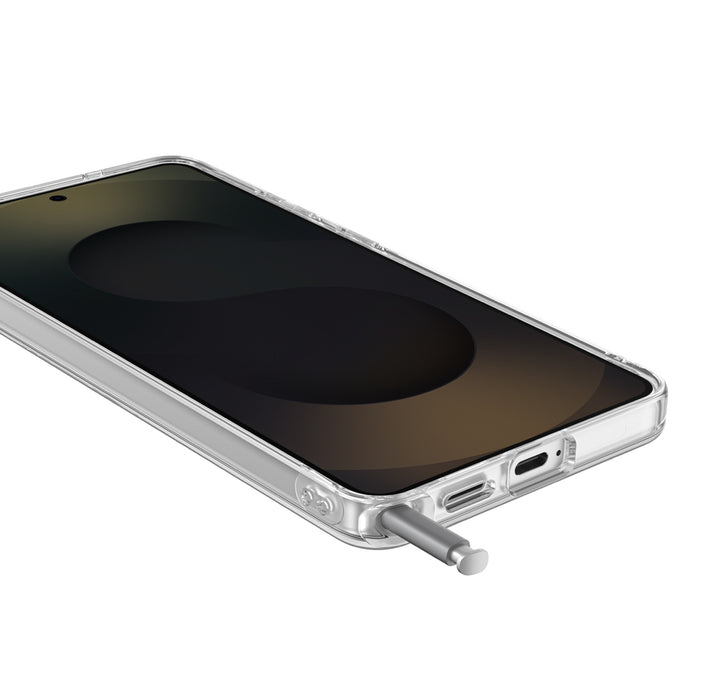 Кейс AmazingThing с минималистично увеличение за Samsung Galaxy S26 Ultra - прозрачен