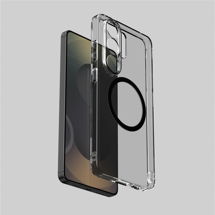 Кейс AmazingThing с минималистично увеличение за Samsung Galaxy S26 Ultra - черен