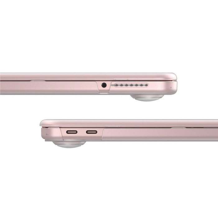 Твърд калъф AmazingThing Titan за MacBook Neo 13" - розов