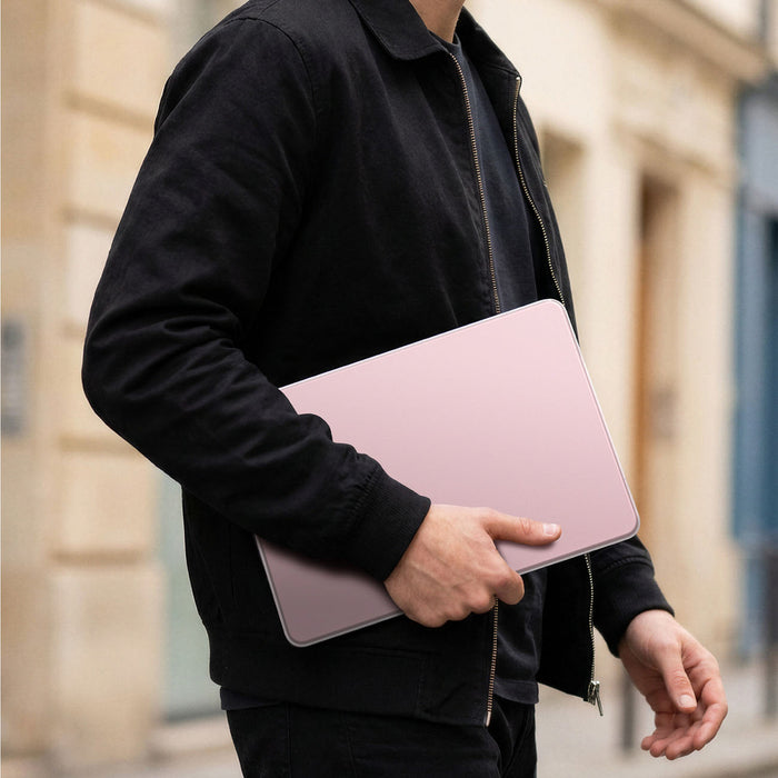 Твърд калъф AmazingThing Titan за MacBook Neo 13" - розов