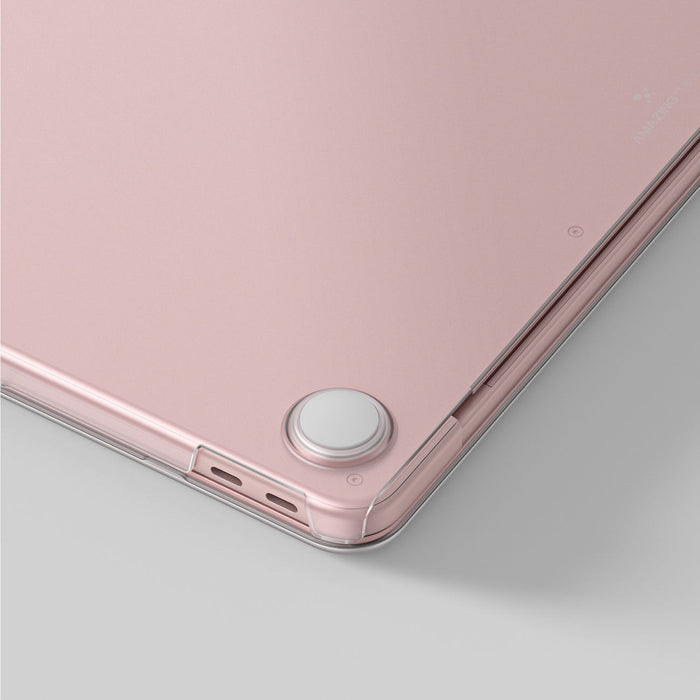 Твърд калъф AmazingThing Titan за MacBook Neo 13" - розов
