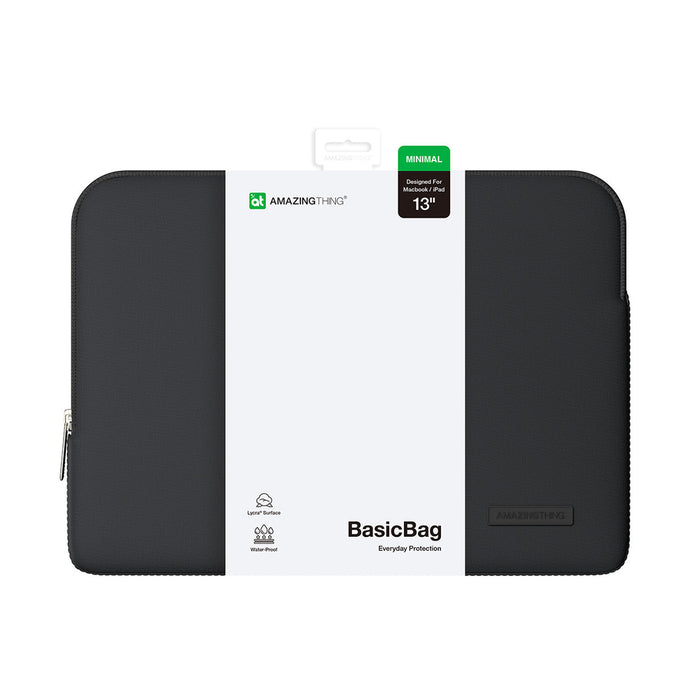 Чанта за лаптоп AmazingThing Minimal BasicBag за MacBook Neo 13" - черна