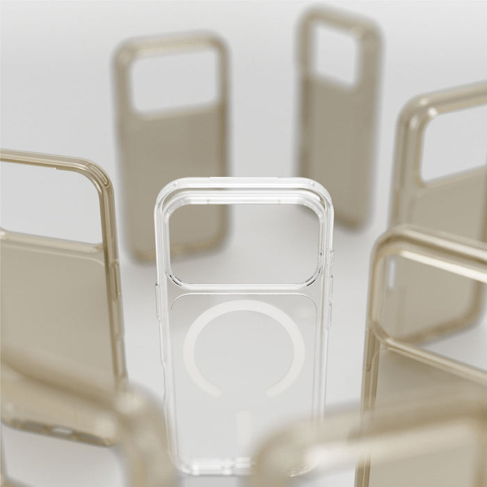 Калъф AmazingThing Minimal Mag Drop Protect с 3 лещи за iPhone 18 Pro с монтаж за връзка, съвместим с MagSafe - прозрачен