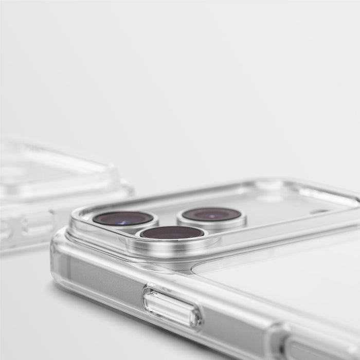 AmazingThing Minimal Drop Protection Case с 3 лещи за iPhone 18 Pro Max - прозрачен