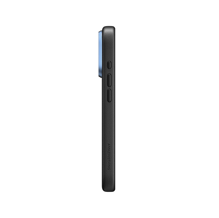 Кейс AmazingThing Glamour AllSkin за iPhone 18 Pro с капак за камера, съвместим с MagSafe - син