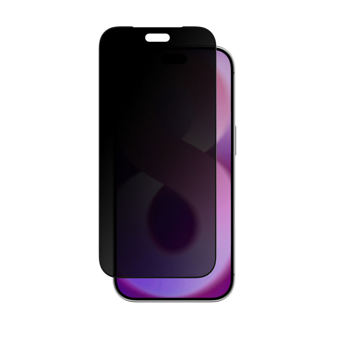 AmazingThing Radix +Care Privacy Glass за iPhone 18 Pro с монтажна рамка