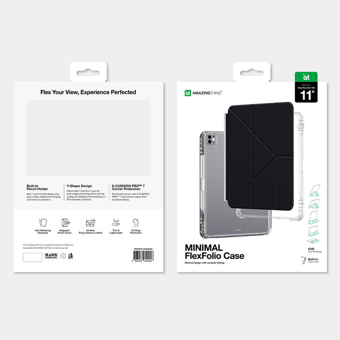 AmazingThing Minimal Case за iPad Pro M5 11" - черен
