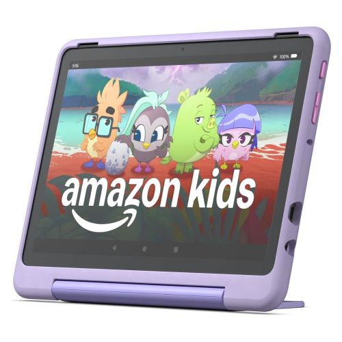 Amazon Fire HD 10 Kids PRO Tablet (2023) 10.1", 3GB ROM 32GB RAM, Happy Day Purple EU