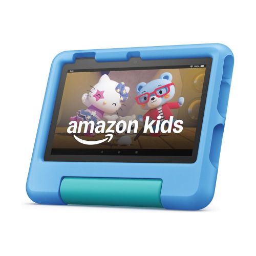 Amazon Fire 7 Kids Tablet (2024) 7", 2GB ROM 16GB RAM with 1 year Amazon Kids+, Blue EU