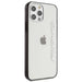 AMG боядисан метален калъф за iPhone 12 Pro Max - прозрачен