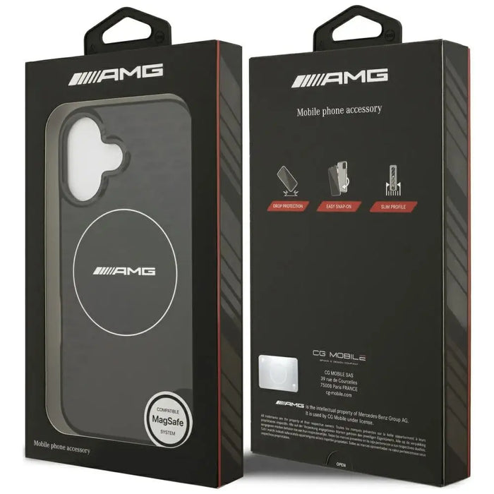 AMG Nauble Layer Transparent Smocked MagSafe Case за iPhone