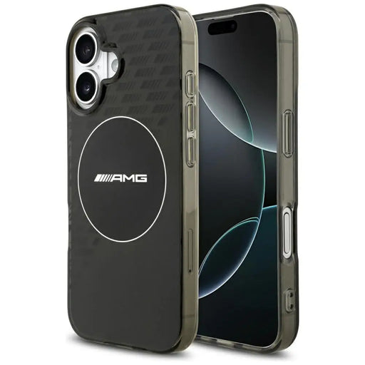 AMG Nauble Layer Transparent Smocked MagSafe Case за iPhone