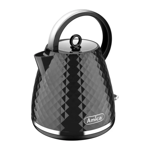 Amica KF 3030 1.7 л 2200 W електрическа кана Черна