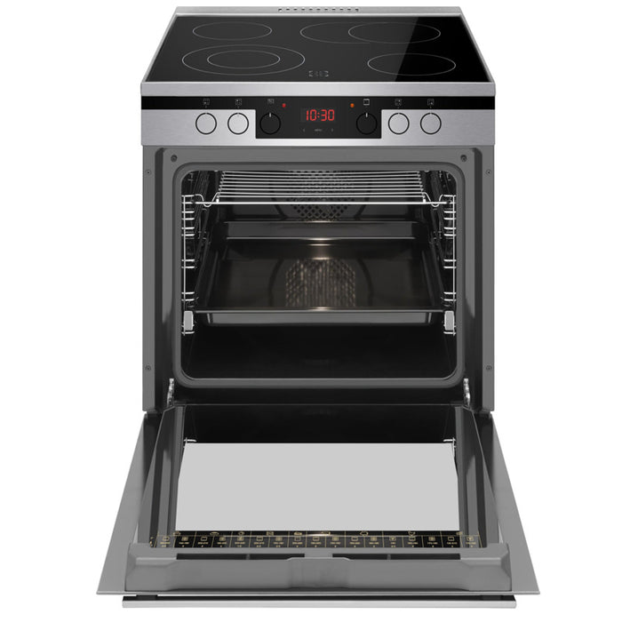 Готварска печка (ток) AMICA 6226CE3.434eETsKDpHa(Xx) , Керамични , INOX