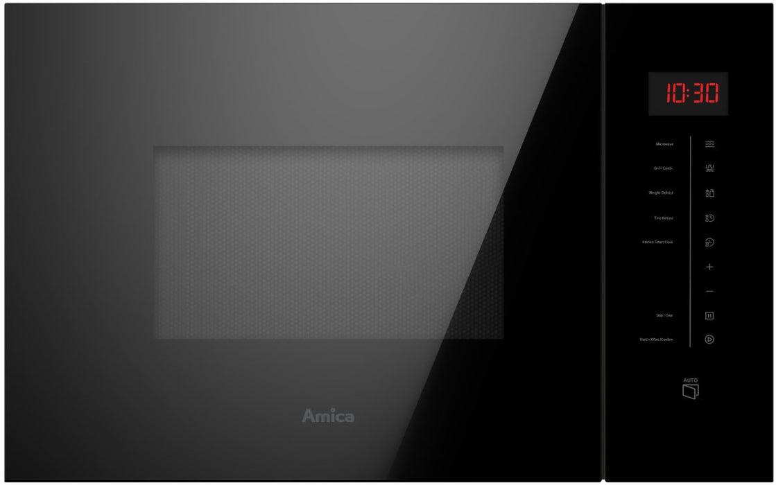 Amica AMMB25E2SGB X-TYPE Вградена комбинирана микровълнова фурна 25 л 900 W Черна