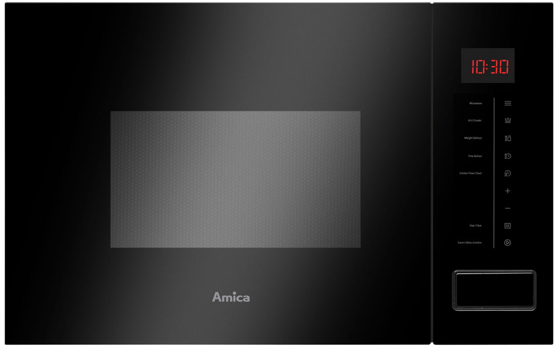 Amica AMMB20E2SGB X-TYPE микровълнова печка Вградена 20 л 1000 W Черна