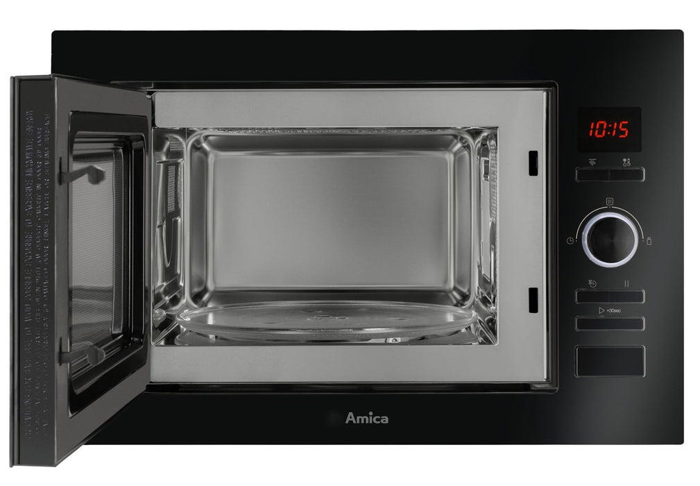 Amica AMMB25E3GB Вградена микровълнова фурна 25 л 900 W Черна