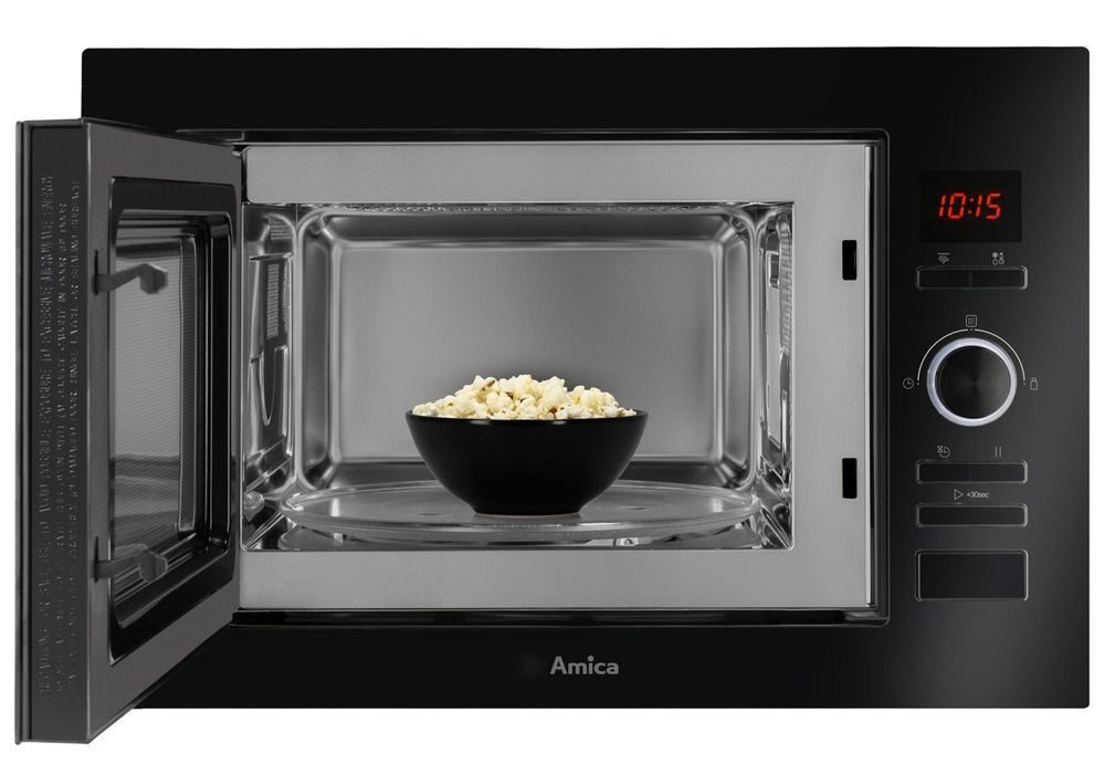 Amica AMMB25E3GB Вградена микровълнова фурна 25 л 900 W Черна