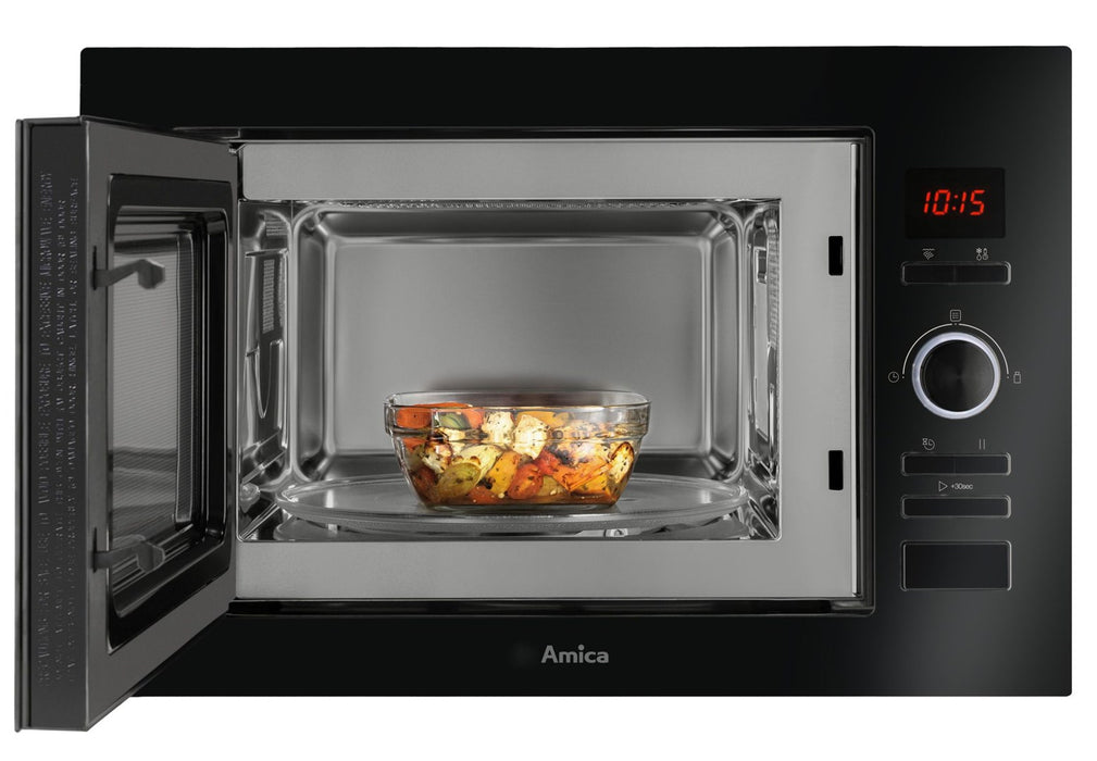 Amica AMMB25E3GB Вградена микровълнова фурна 25 л 900 W Черна