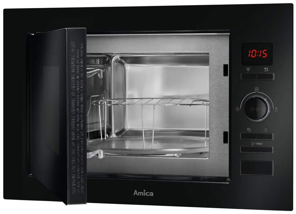 Amica AMMB25E3GB Вградена микровълнова фурна 25 л 900 W Черна