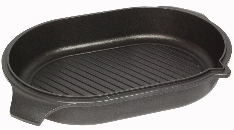 Грил тава AMT - 64228, 42 х 28 cm, 3 L, черна
