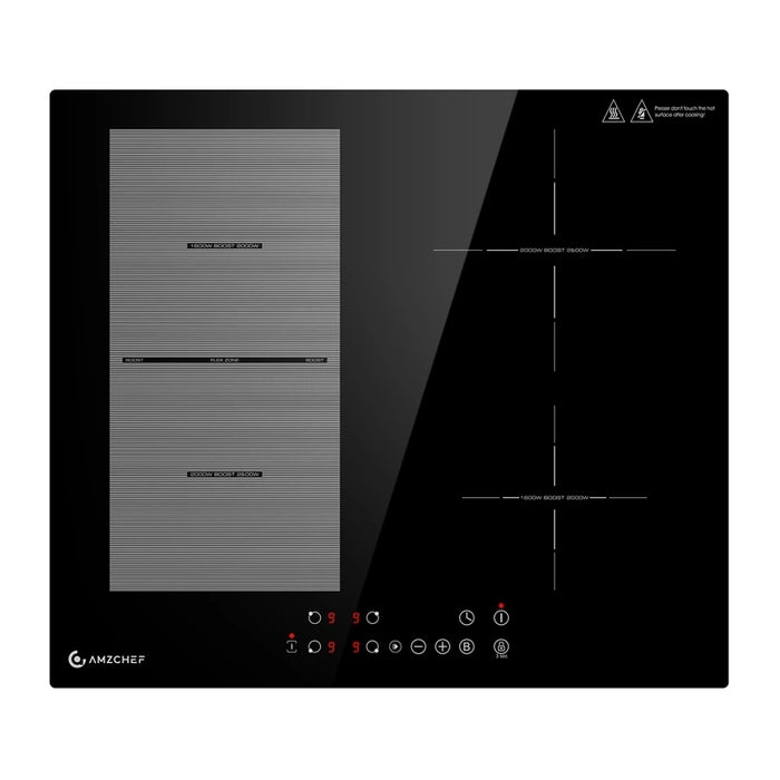 AMZCHEF CE-FS-I72S-FFDD07 Индукционен котлон с 4 зони