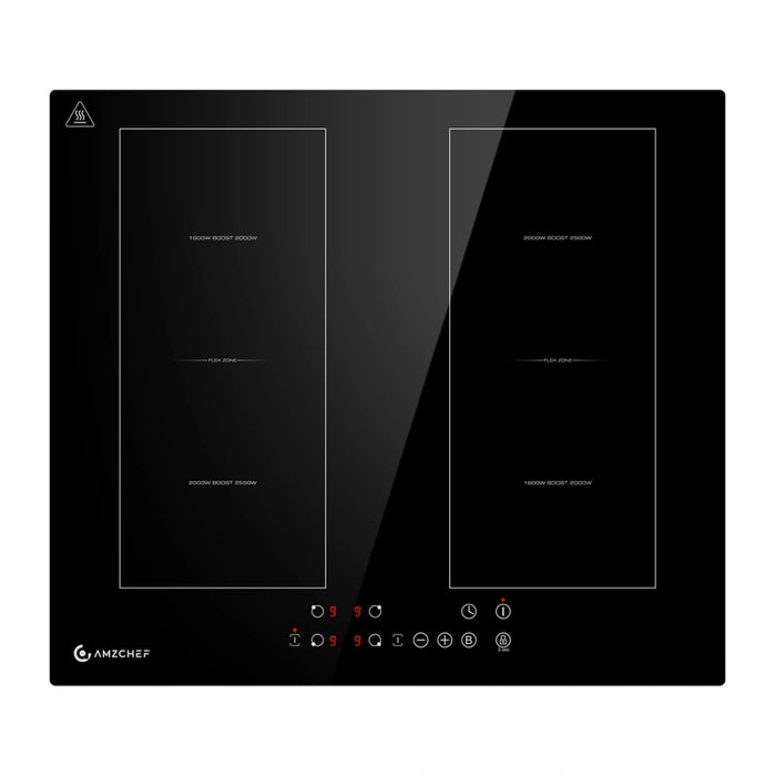 Индукционен котлон AMZCHEF CE-FS-I72S-FFDD06, 4 зони