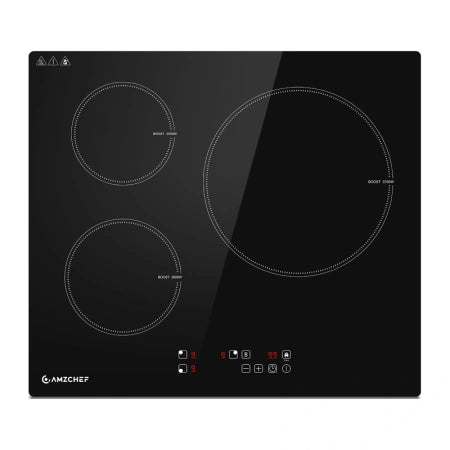 AMZCHEF CE-T-74IB3xyzf-CS Индукционен котлон с 3 зони