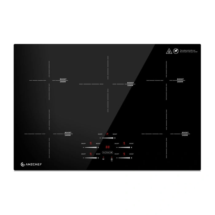 AMZCHEF CE-FS-I95S-GFFDD0 Индукционен котлон с 5 зони