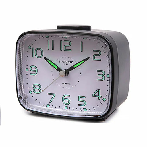 Аналогов будилник Timemark 12 x 9,5 x 6,5 cm Черен